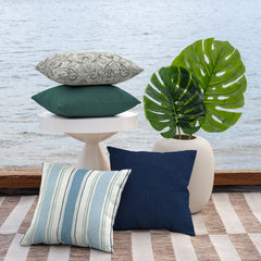 Arden Selections side profile showing 5 inch depth and plush recycled polyfill support