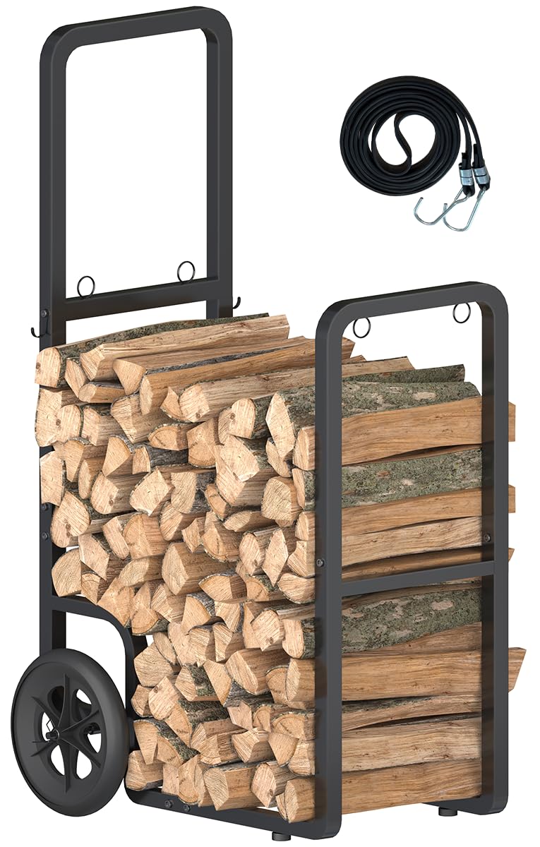 Ardier front view assembled cart showing sturdy frame and hauling benefit