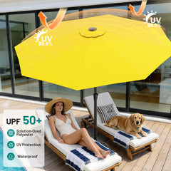 AreShark iron pole with crank mechanism shown for easy open and smooth operation benefit