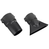Arikit YYKJTU front view showing both flat and tapered nozzle attachments for versatile airflow