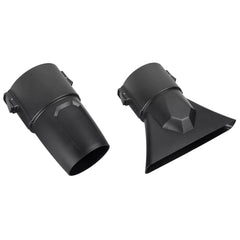 Arikit YYKJTU front view showing both flat and tapered nozzle attachments for versatile airflow