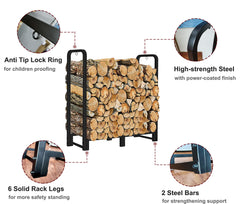 Artibear side profile loaded with logs demonstrating heavy-duty capacity