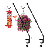 Artife front view clamp-on deck hanger showing sturdy build and finish benefit: durable support