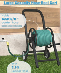 Artigarden close-up of widened spool that increases 165 ft hose capacity