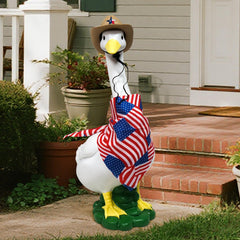 ASDFG goose front view on porch showing charming curb appeal