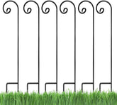 AshmanOnline shepherd hook front view showing height and curled top for display