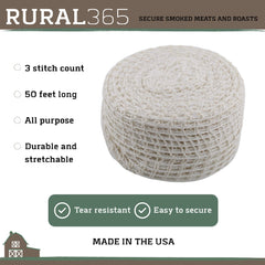 Asrnten 50ft roll laid on counter highlighting generous length for multiple uses
