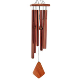 ASTARIN front view large wind chimes showing full 36-inch drop and elegant design benefit: clear projection