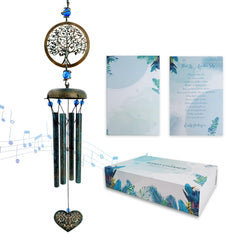 ASTARIN front view of Tree of Life chime showing elegant design and curb appeal