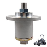ATRACYPART spindle front view showing solid housing and direct-fit benefit