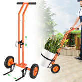 AugFir front view of plant caddy showing full trolley and wheel benefits