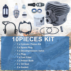 AUMEL gaskets and seals layflat displaying included parts for secure sealing