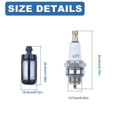 AUMEL spark plug and decompression valve detail improving starting reliability