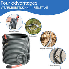 AURORA CAR bend restrictor detail highlighting kink-resistant design that reduces wear