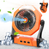 Ausic front view showing compact design and controls for portable cooling
