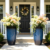 AUTODAYA front view showing cobalt gradient and elegant finish, elevates curb appeal