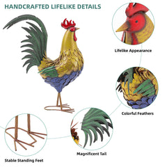 Autodaya hand-painted feathers showing vibrant colors and artisan finish