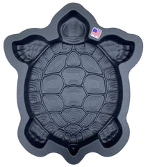AUTUMN front view of turtle mold showing full shape and edges for easy casting