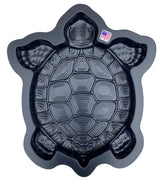 AUTUMN front view of turtle mold showing shape and smooth edges, durable and reusable