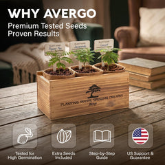 AVERGO close-up of seeds showing texture for higher germination