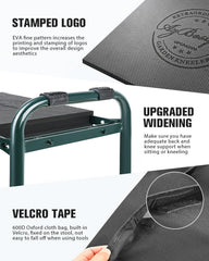 AZBESTPRO garden kneeler in use protecting knees and easing bending