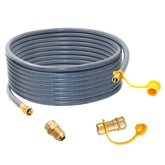 Azdele front packaging showing 36ft hose and kit components for confident installs
