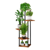 AZERPIAN front view of 5-tier plant stand showing neat vertical display and space saving