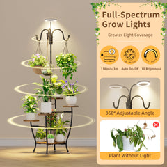 BACEKOLL styled shelf with mixed pots demonstrating versatile display and easy access