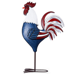 Backyard Expressions rooster front view showing bold silhouette and curb appeal