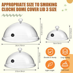 Baderke top closeup highlighting smooth dome curvature and smoke circulation benefit