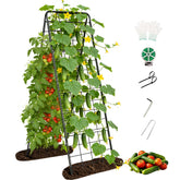 BAG WIZARD front view trellis showing sturdy support and easy setup