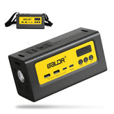 BALDR front panel view showing ports and display, reliable power control