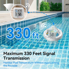 BaldrTherm Wi-Fi gateway beside sensor showing easy setup and extended monitoring range