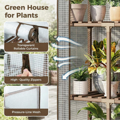 Bamworld showing pot size comparison to illustrate capacity for small and large plants