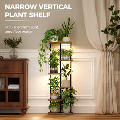 Bamworld shelf frame and thick shelves showing sturdy construction for heavy pots