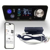 Banbitebq front panel showing controls and clear status for easy upgrades