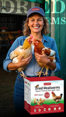BANGION resealable zipper closeup keeping mealworms fresh and dry