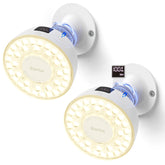 Barrina OG03C front view showing compact puck and clean white finish for versatile placement