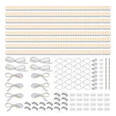 barrina front packaging showing eight 2ft full spectrum tubes and included accessories for quick setup