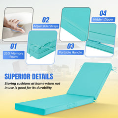 Basic Beyond side profile showing 3-inch foam thickness and supportive loft