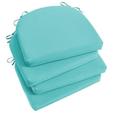 Basic Beyond front view of teal cushion set showing color and packaging benefit