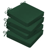 Basic Beyond front view showing forest green cushions and neat styling benefits comfort