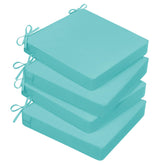 Basic Beyond front view of teal cushions showing color and style, enhanced comfort