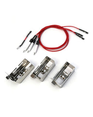 BBQ Future front packaging showing three igniters and collector boxes for easy replacement