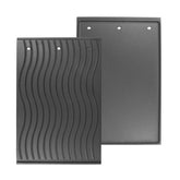 BBQ-PLUS front view of griddle showing fit and solid construction for easy replacement