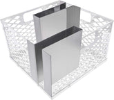 BBQ-PLUS front view of maze bars showing fit and sturdy construction benefit durability