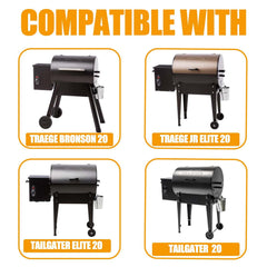 BBQ-PLUS next to a ruler showing 19.5-inch length for accurate fit confirmation