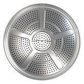BBQCuker adapter front view showing fit and build, boosts pellet efficiency