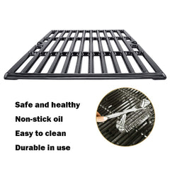 BBQMall side profile highlighting thick bars for superior heat retention