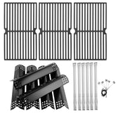 BBQration cast iron grates front view showing even cooking surface benefit